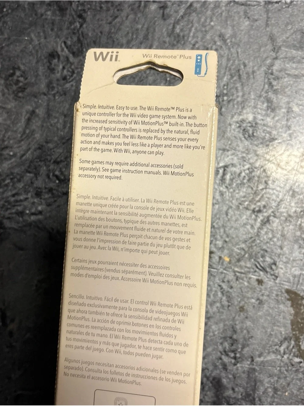 Nintendo Wii Remote Controller w/ Motion Plus OEM White Factory Sealed in Box